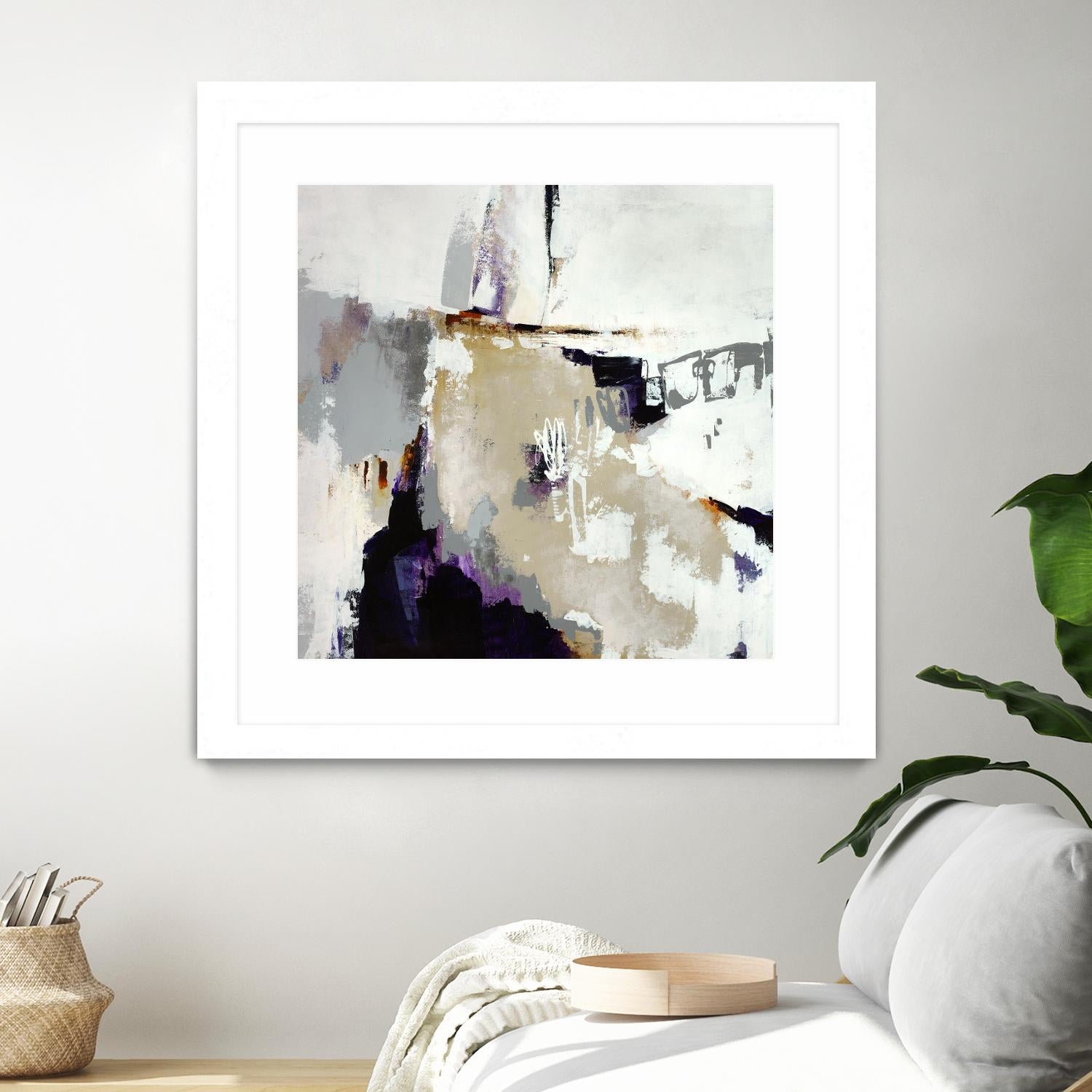 Tumult Roar by Daleno Art on GIANT ART - orange abstract abstrait