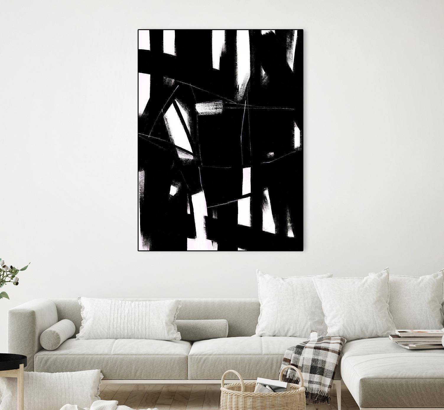 Crisp by Daleno Art on GIANT ART - white abstract abstrait