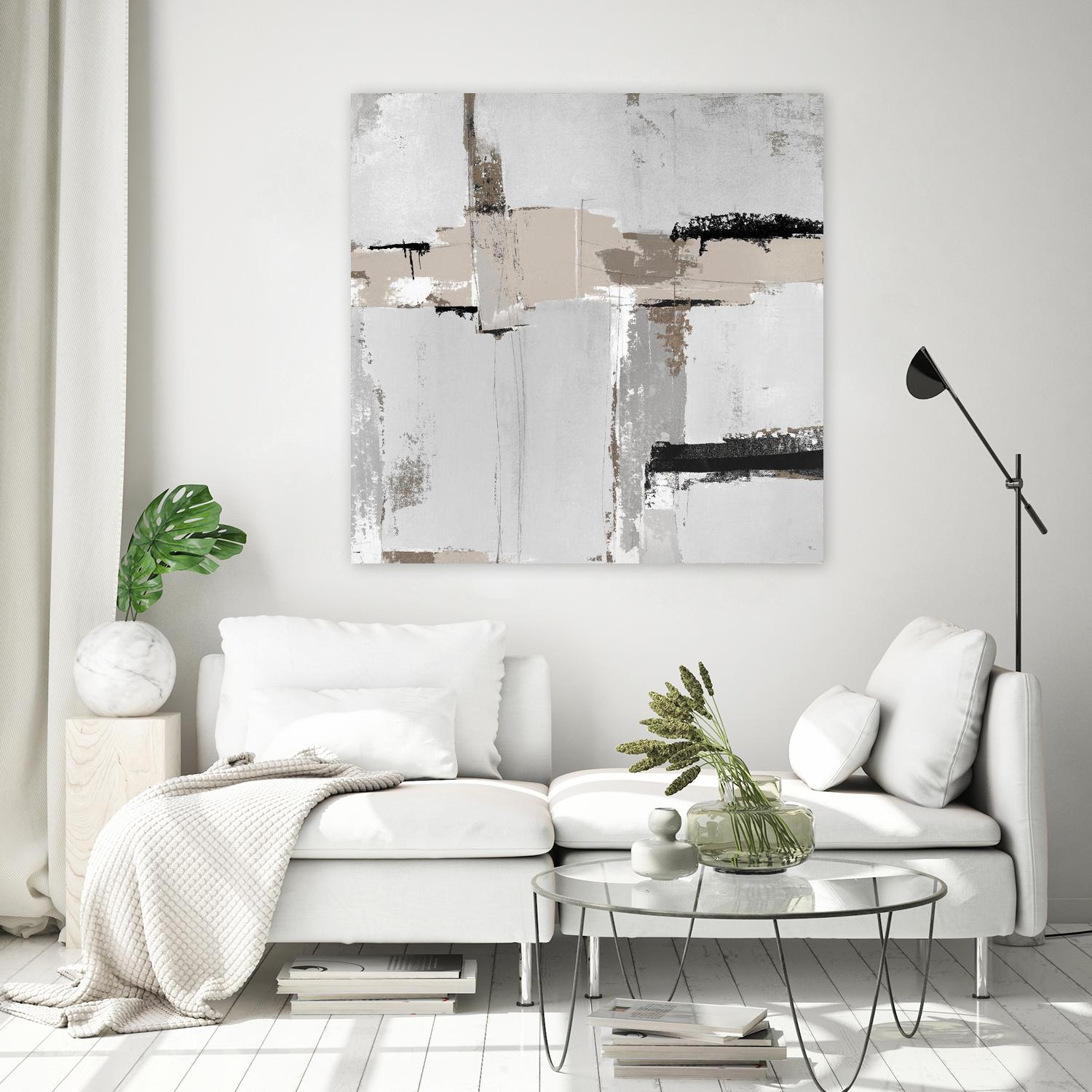 Off Edge I by Daleno Art on GIANT ART - black abstract abstract