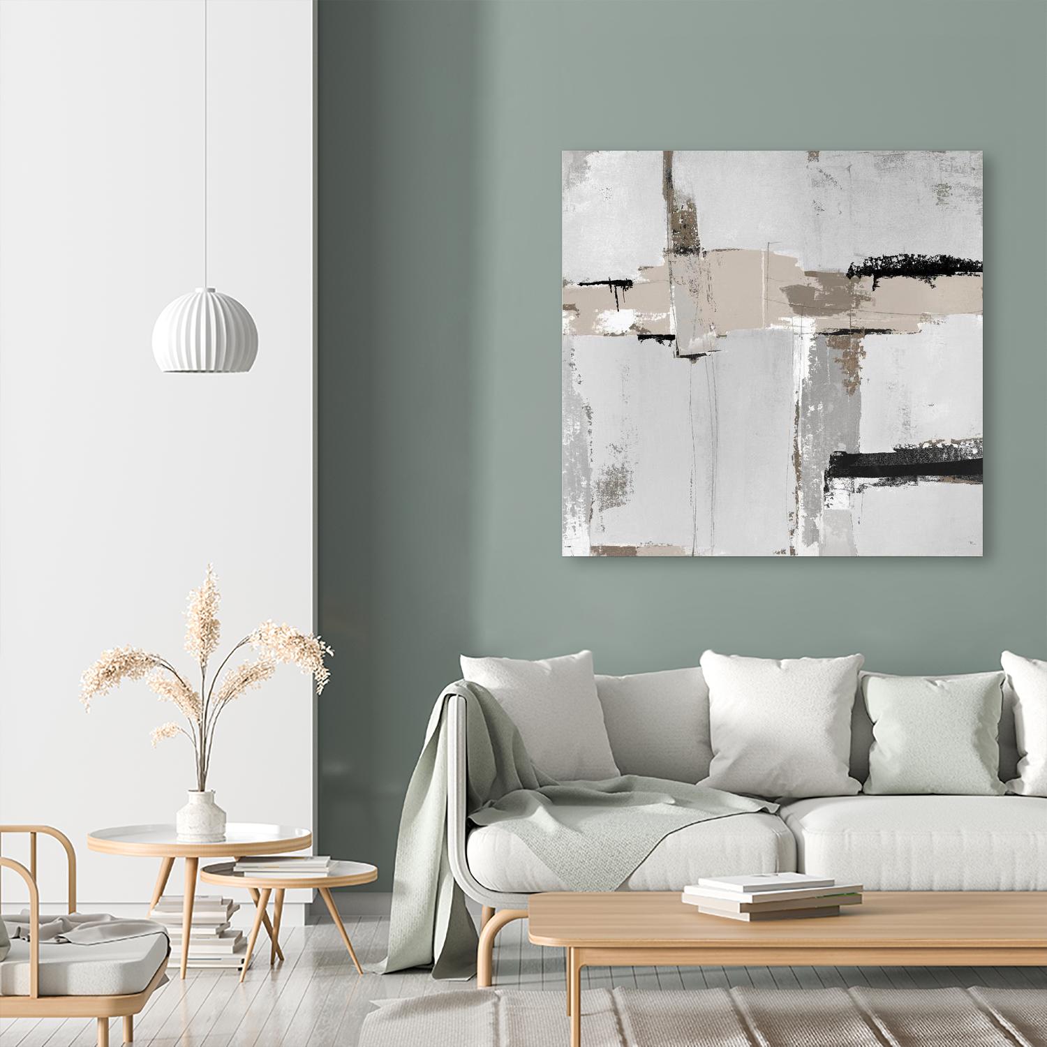 Off Edge I by Daleno Art on GIANT ART - black abstract abstract