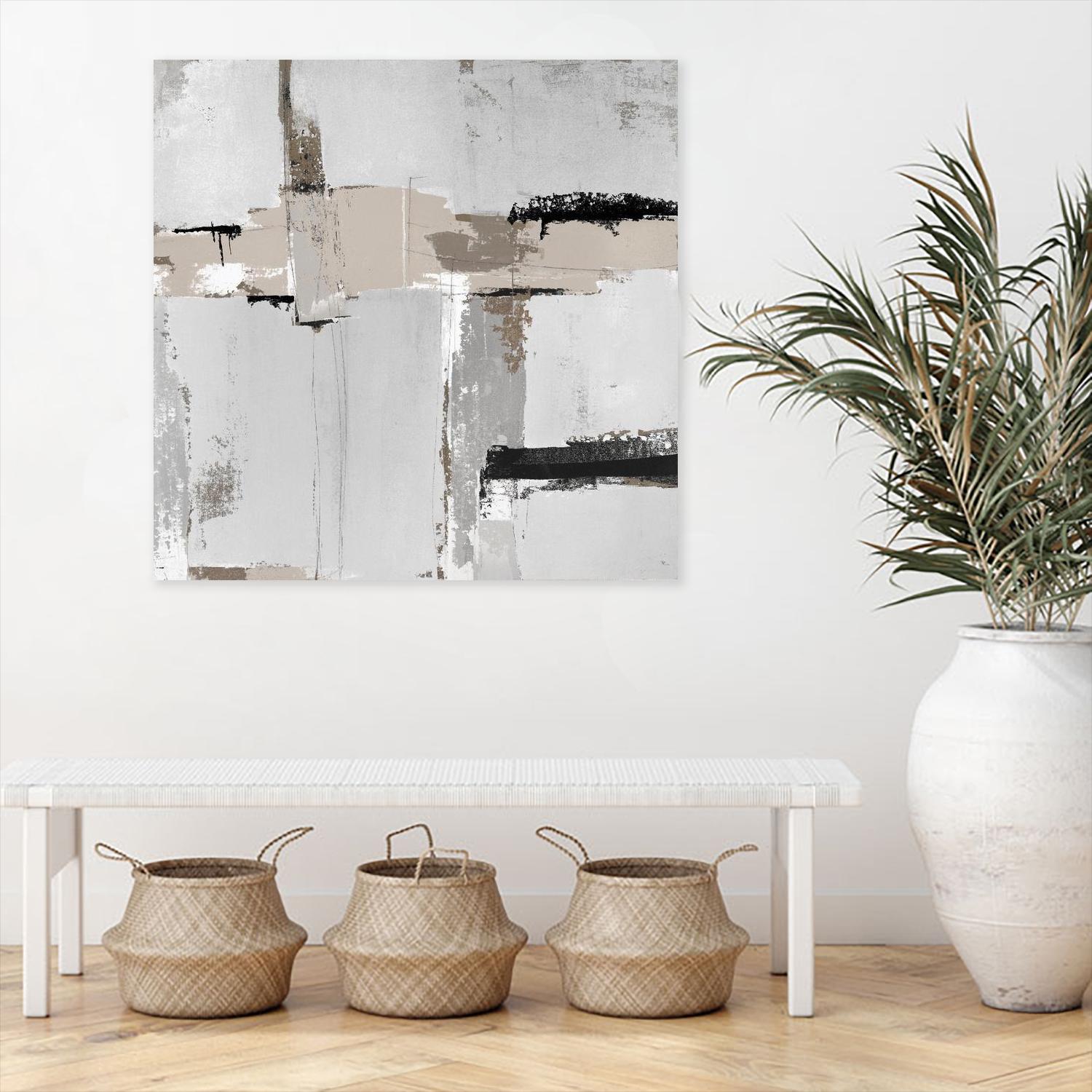 Off Edge I by Daleno Art on GIANT ART - black abstract abstract