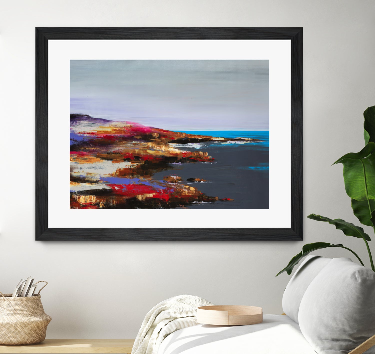 Low Tide Discovery by Daleno Art on GIANT ART - red abstract