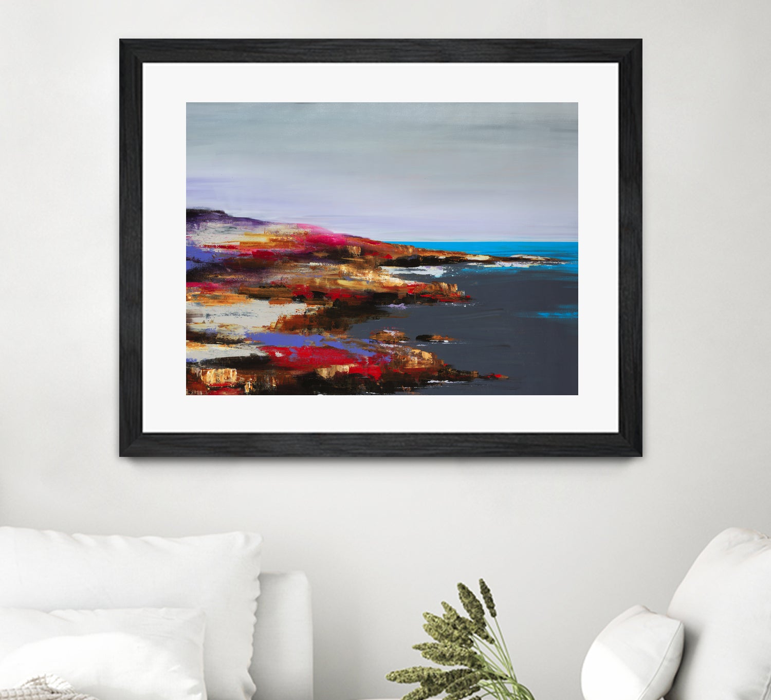 Low Tide Discovery by Daleno Art on GIANT ART - red abstract