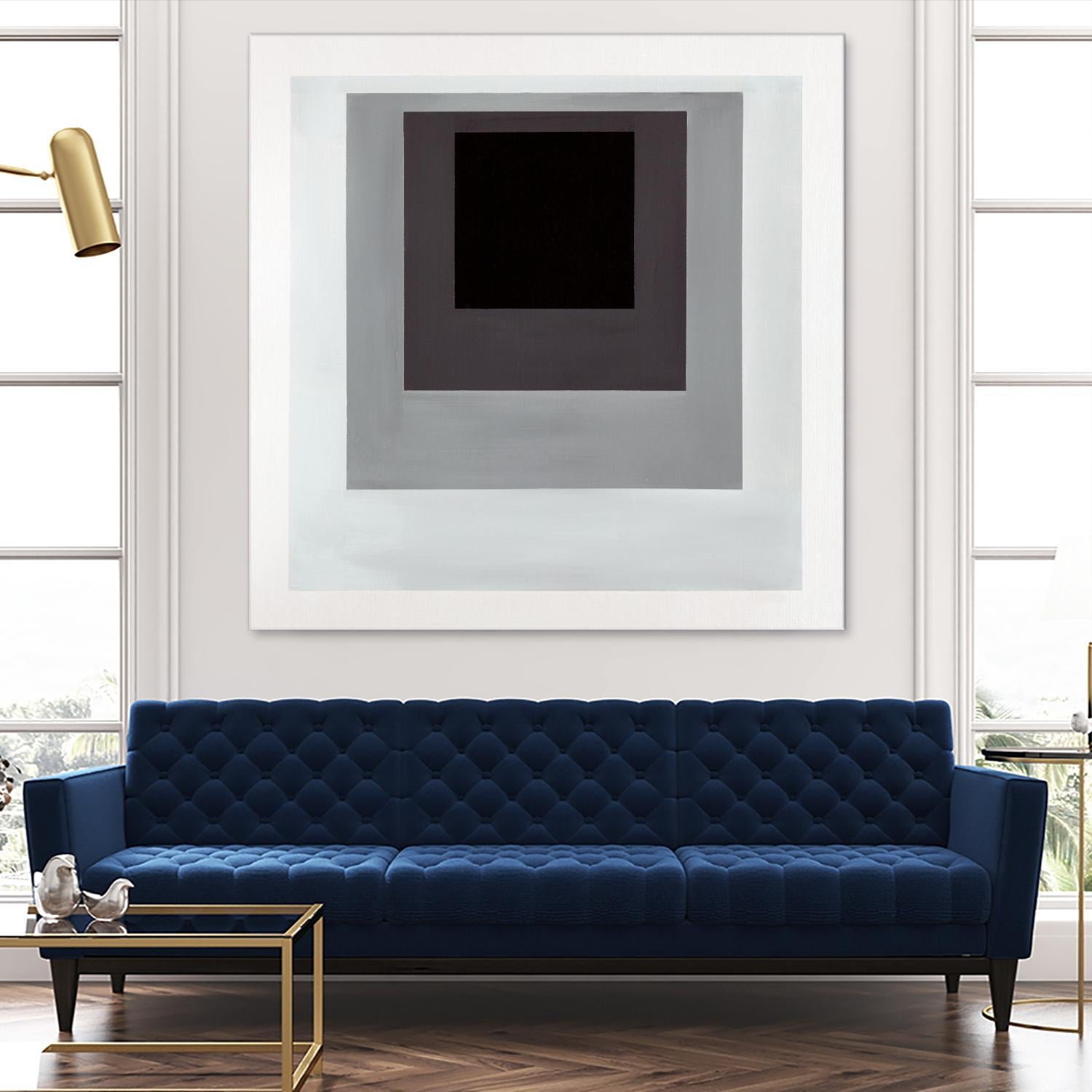 Inside Box Thinker by Daleno Art on GIANT ART - white black & white after joseph b