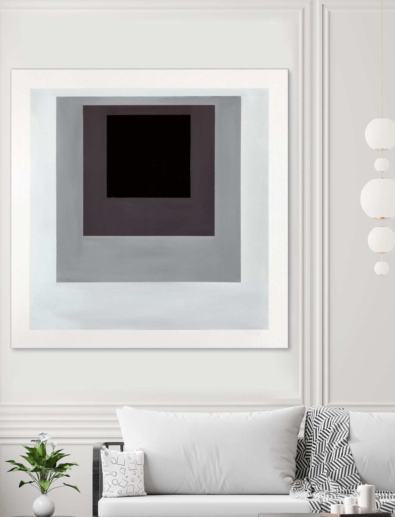 Inside Box Thinker by Daleno Art on GIANT ART - white black & white after joseph b