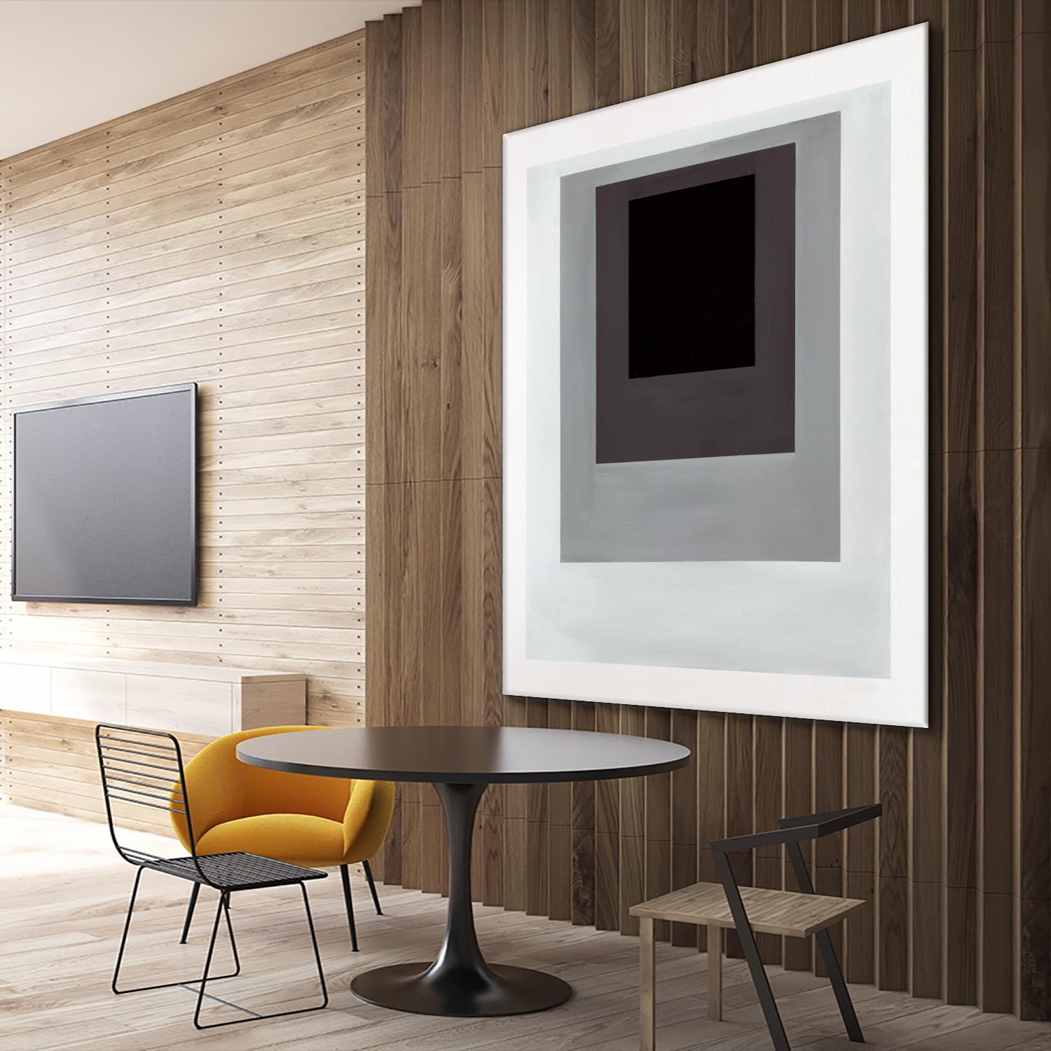 Inside Box Thinker by Daleno Art on GIANT ART - white black & white after joseph b