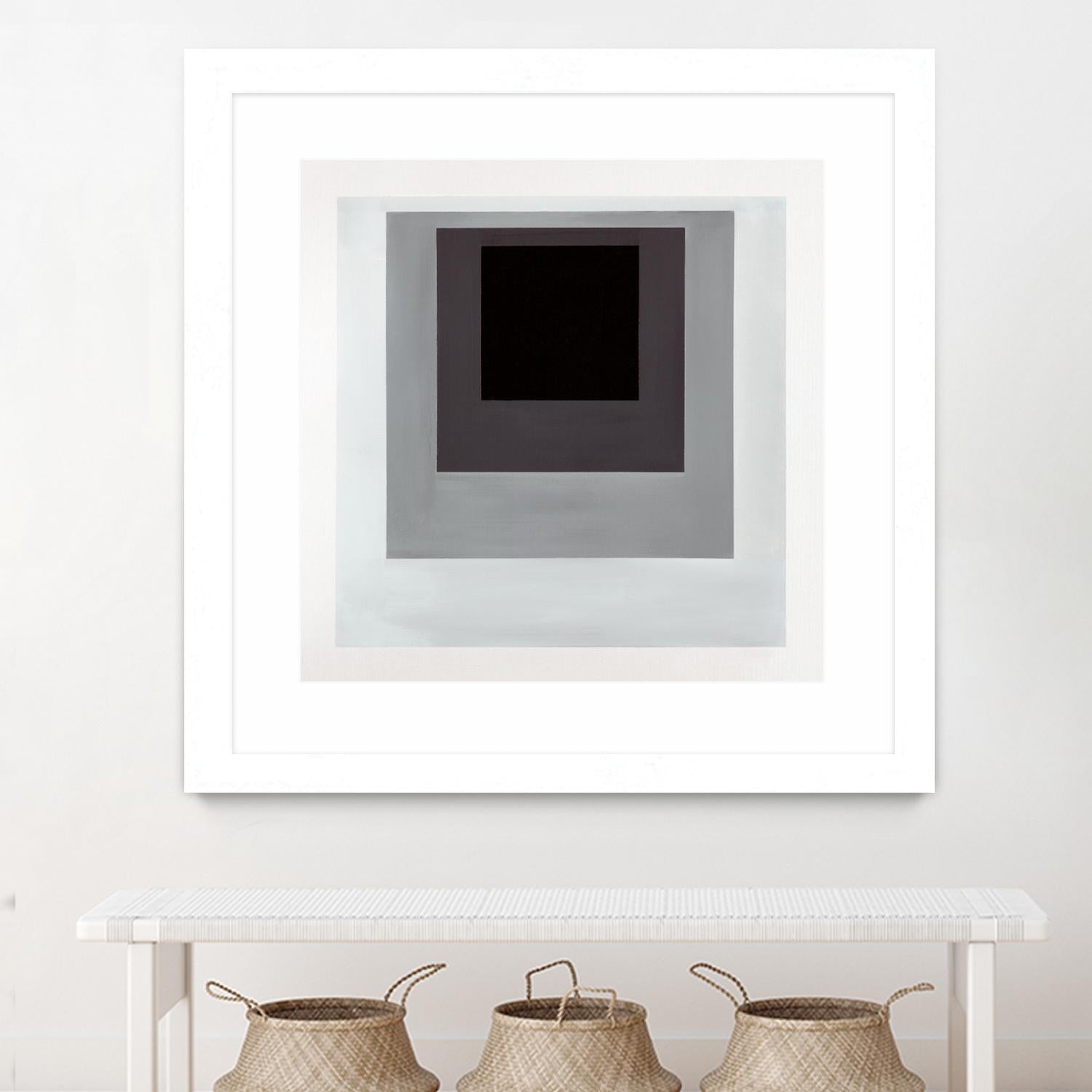 Inside Box Thinker by Daleno Art on GIANT ART - white black & white after joseph b