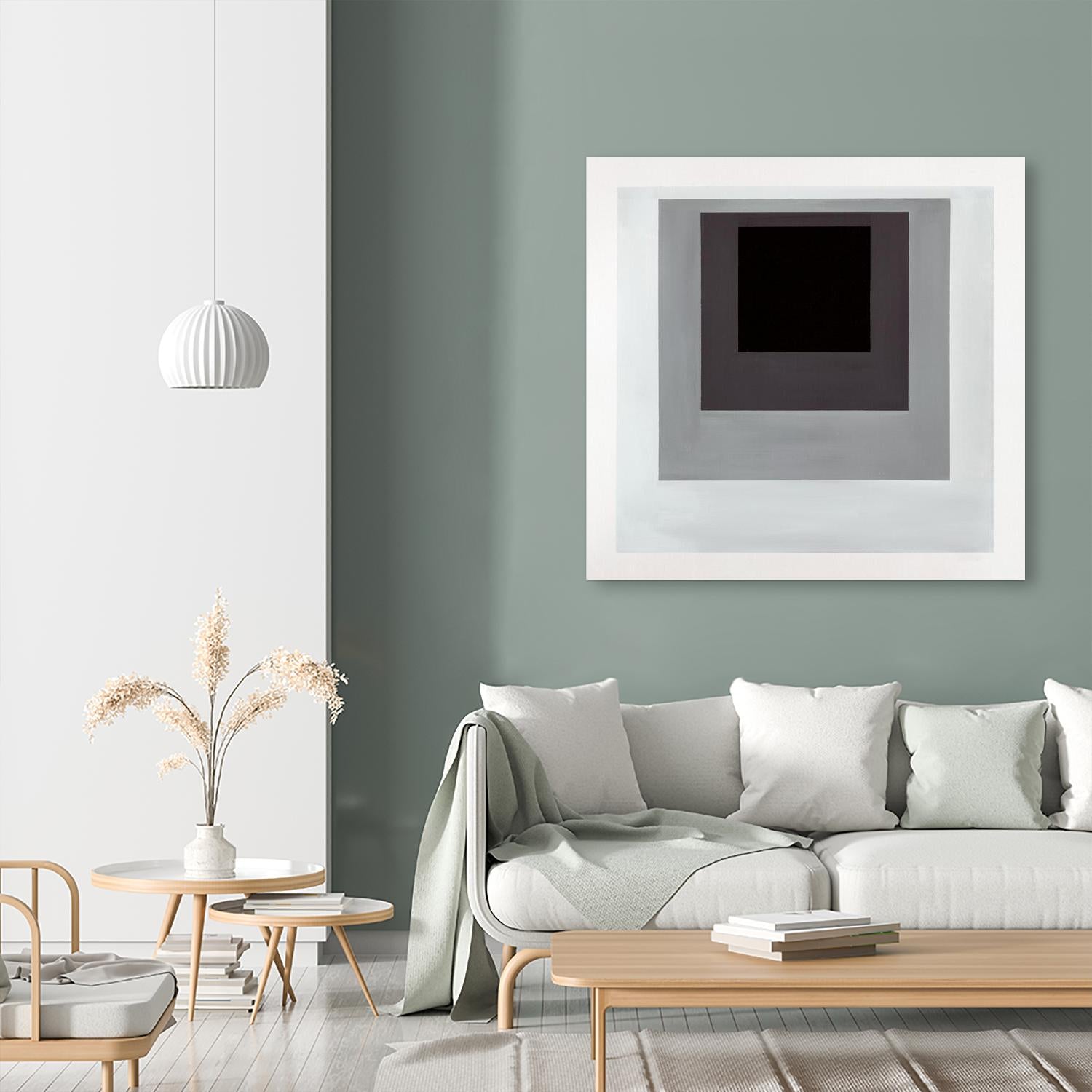 Inside Box Thinker by Daleno Art on GIANT ART - white black & white joseph b