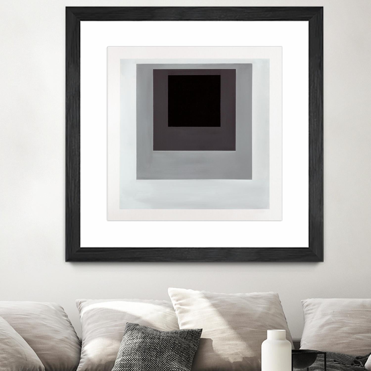 Inside Box Thinker by Daleno Art on GIANT ART - white black & white after joseph b