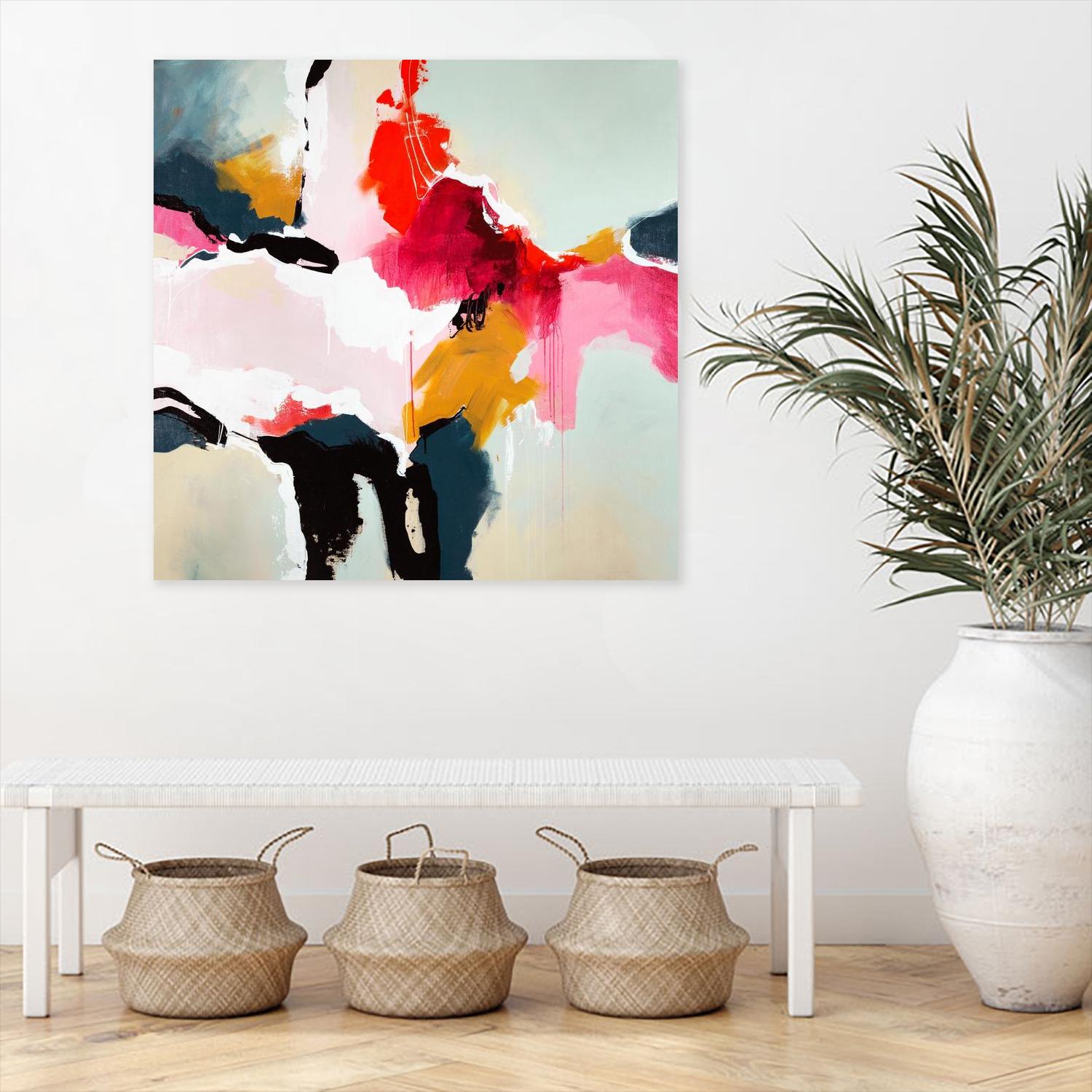 Mental Picture by Daleno Art on GIANT ART - red abstract