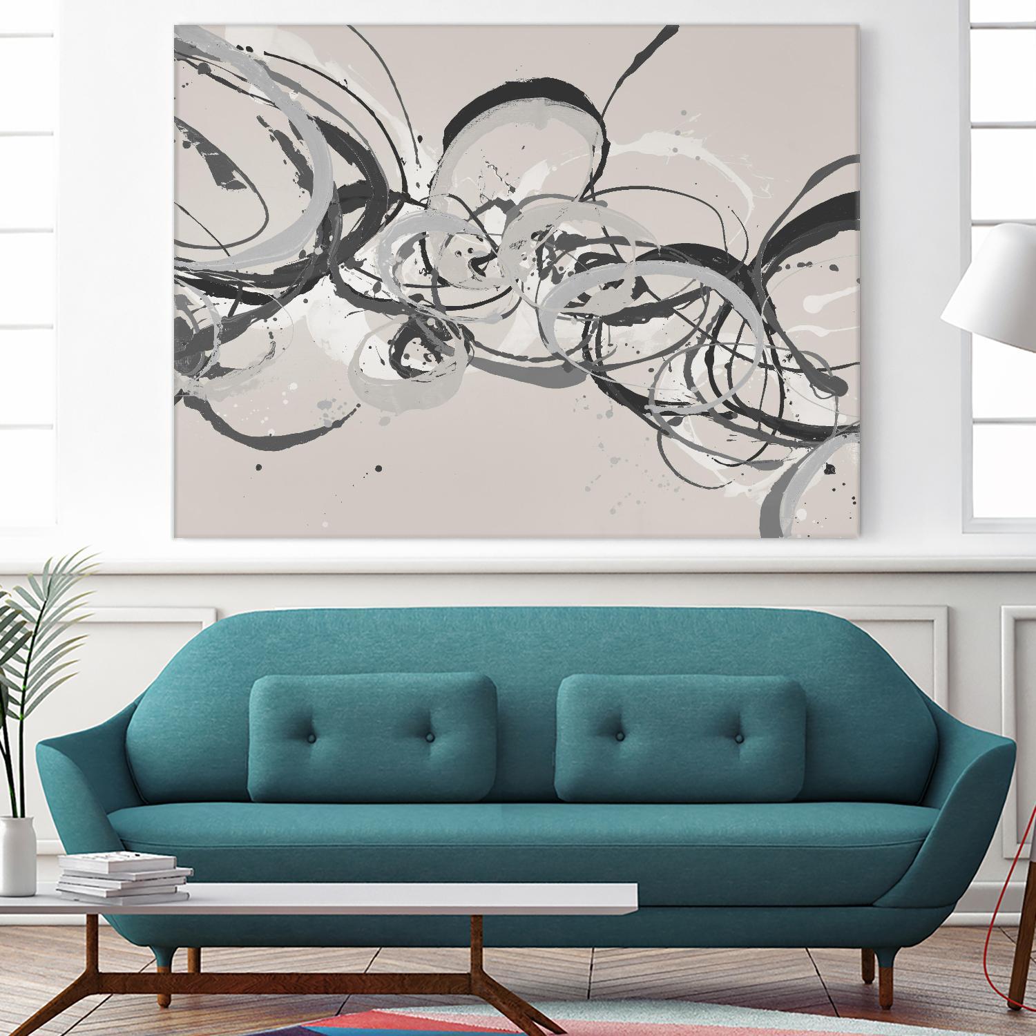 Demanding Order IV by Daleno Art on GIANT ART - white abstract abstrait