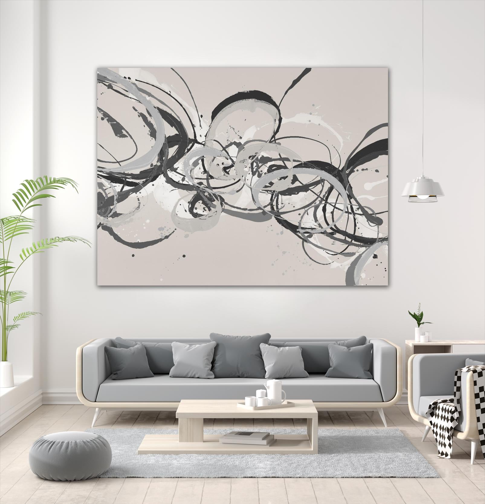 Demanding Order IV by Daleno Art on GIANT ART - white abstract abstrait