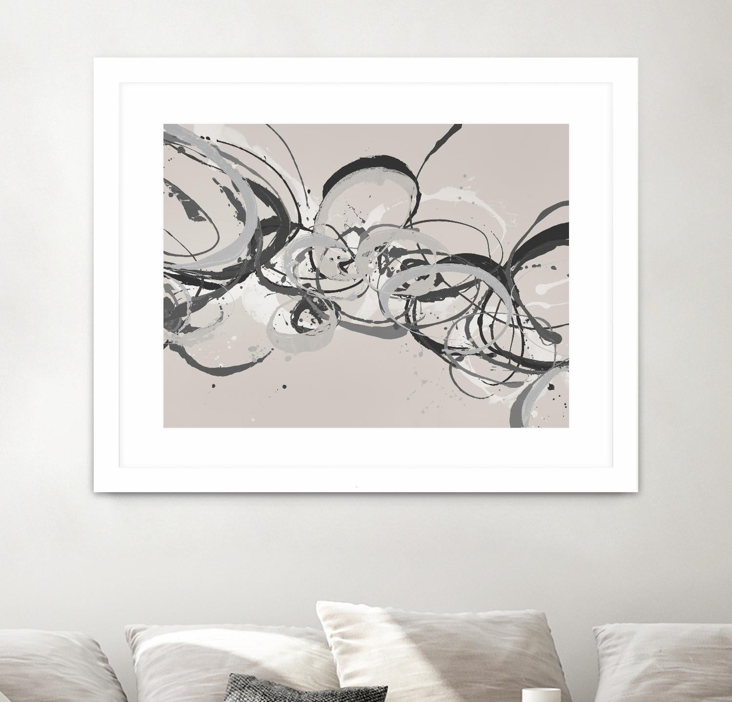 Demanding Order IV by Daleno Art on GIANT ART - white abstract abstrait