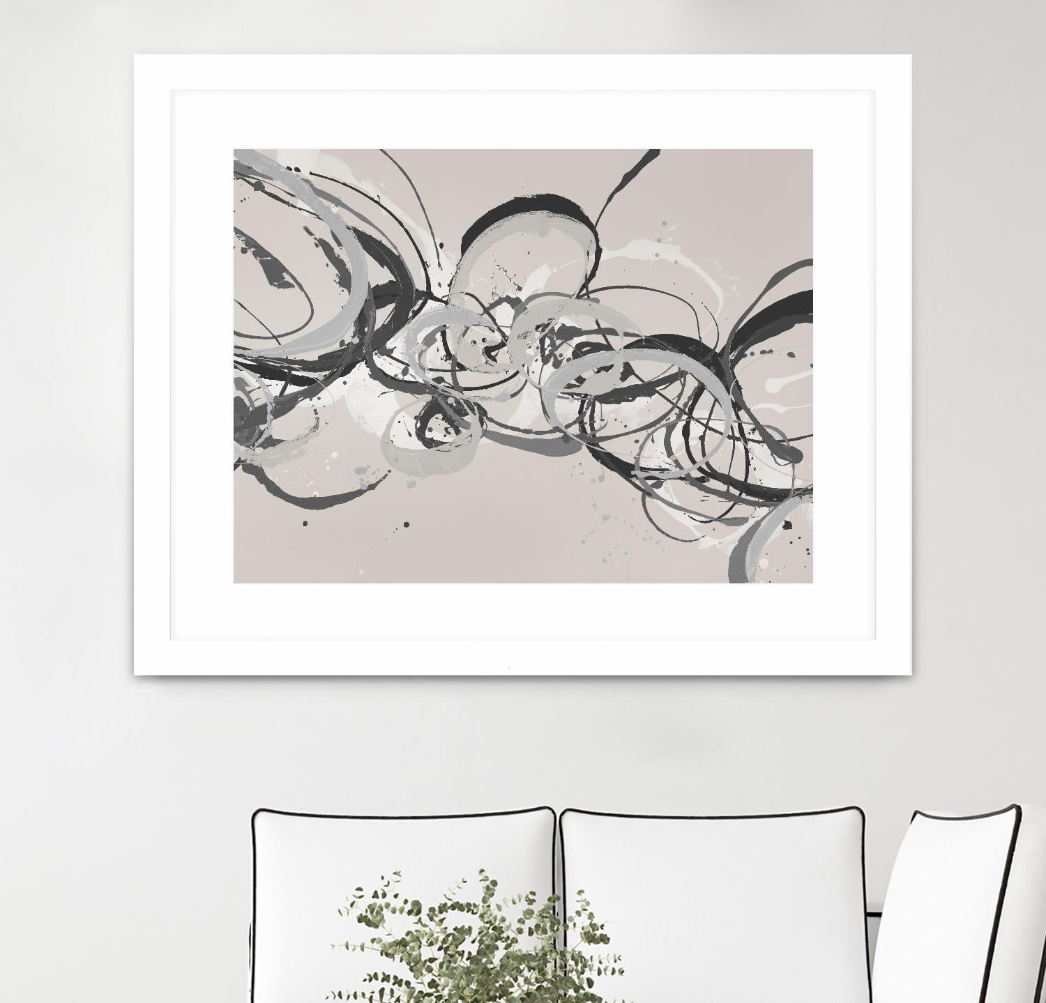 Demanding Order IV by Daleno Art on GIANT ART - white abstract abstrait