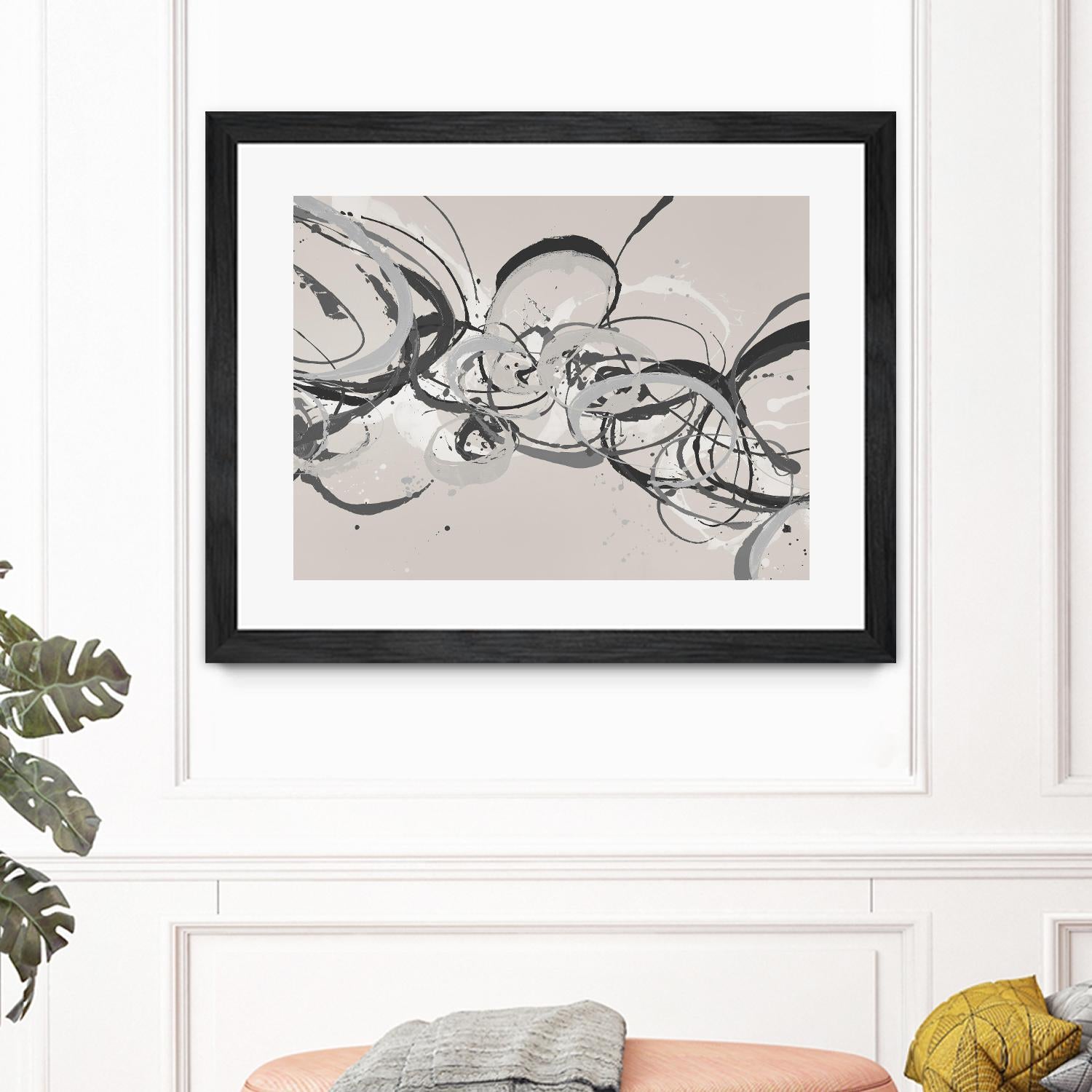 Demanding Order IV by Daleno Art on GIANT ART - white abstract abstrait