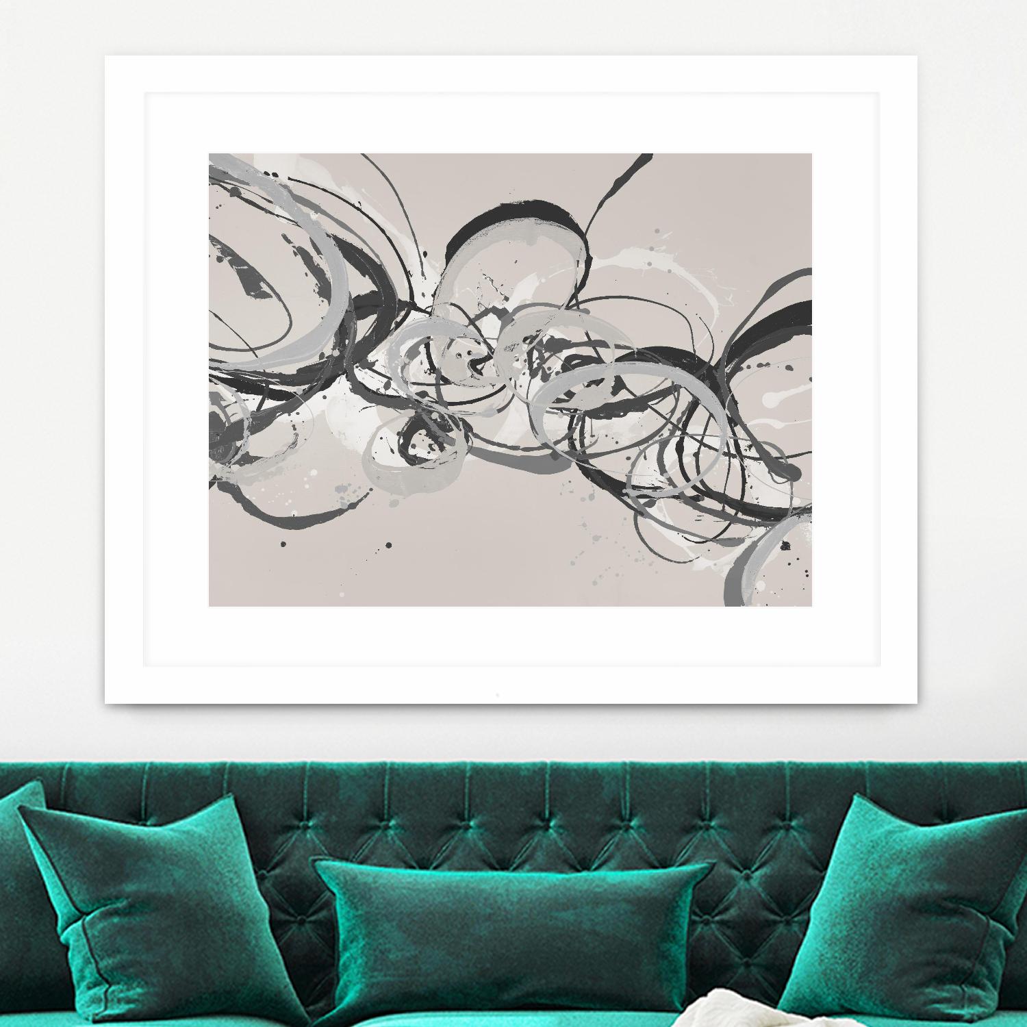 Demanding Order IV by Daleno Art on GIANT ART - white abstract abstrait