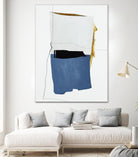 Setting Early I by Daleno Art on GIANT ART - gold shapes abstrait