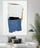 Setting Early I by Daleno Art on GIANT ART - gold shapes abstrait