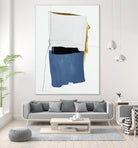 Setting Early I by Daleno Art on GIANT ART - gold shapes abstrait