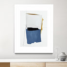 Setting Early I by Daleno Art on GIANT ART - gold shapes abstrait