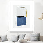 Setting Early I by Daleno Art on GIANT ART - gold shapes abstrait