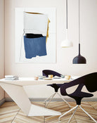 Setting Early I by Daleno Art on GIANT ART - gold shapes abstrait