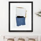 Setting Early I by Daleno Art on GIANT ART - gold shapes abstrait