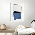 Setting Early I by Daleno Art on GIANT ART - gold shapes abstrait