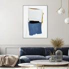 Setting Early I by Daleno Art on GIANT ART - gold shapes abstrait