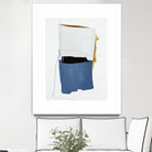 Setting Early I by Daleno Art on GIANT ART - gold shapes abstrait