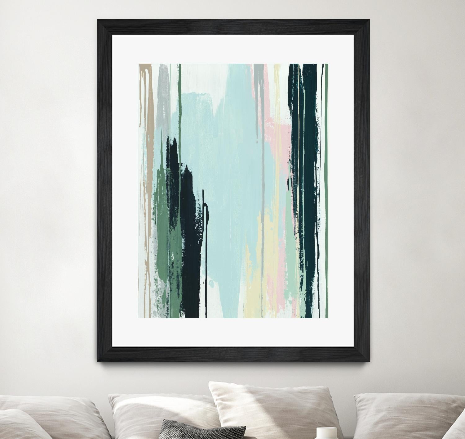Splendid Mirage I by Daleno Art on GIANT ART - pink abstract abstrait