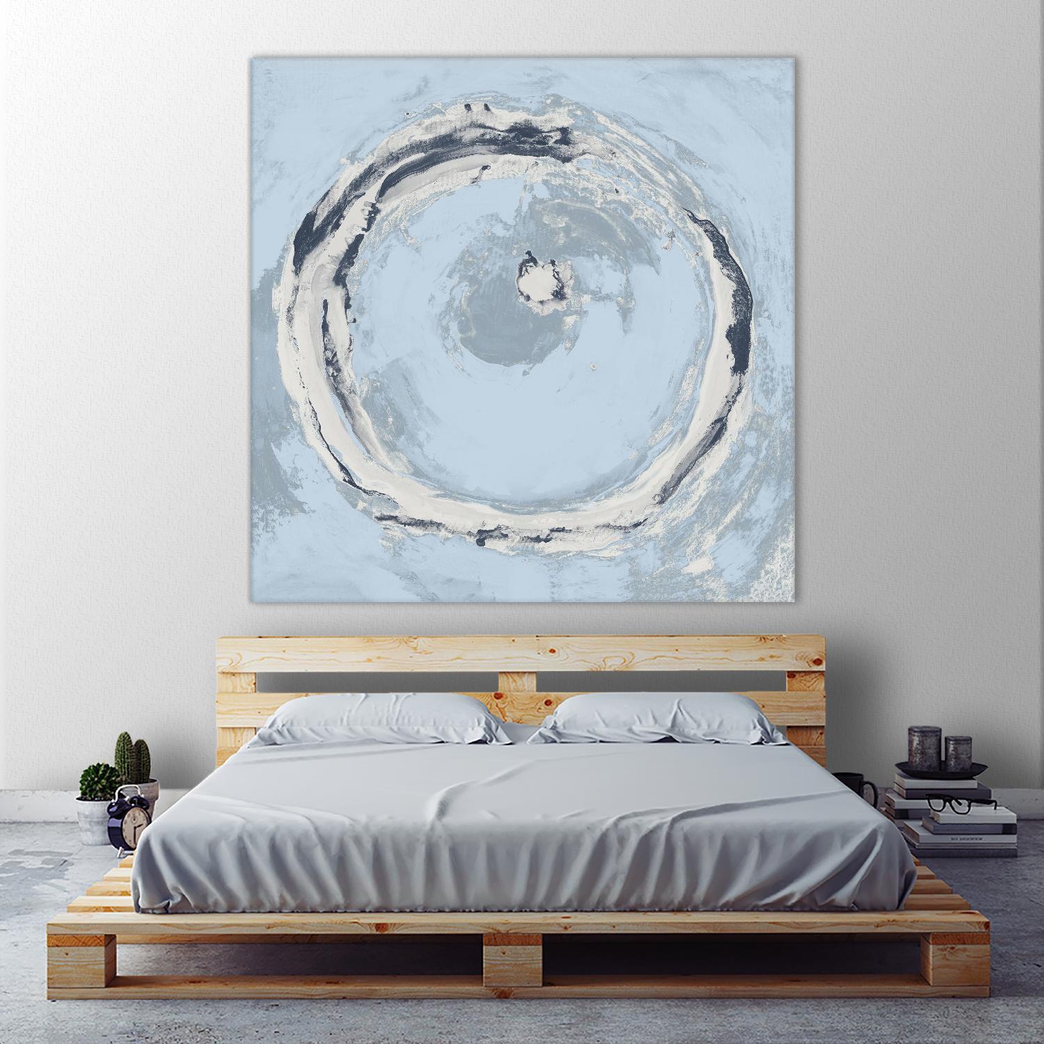 The Calm Before II by Daleno Art on GIANT ART - blue abstract abstrait