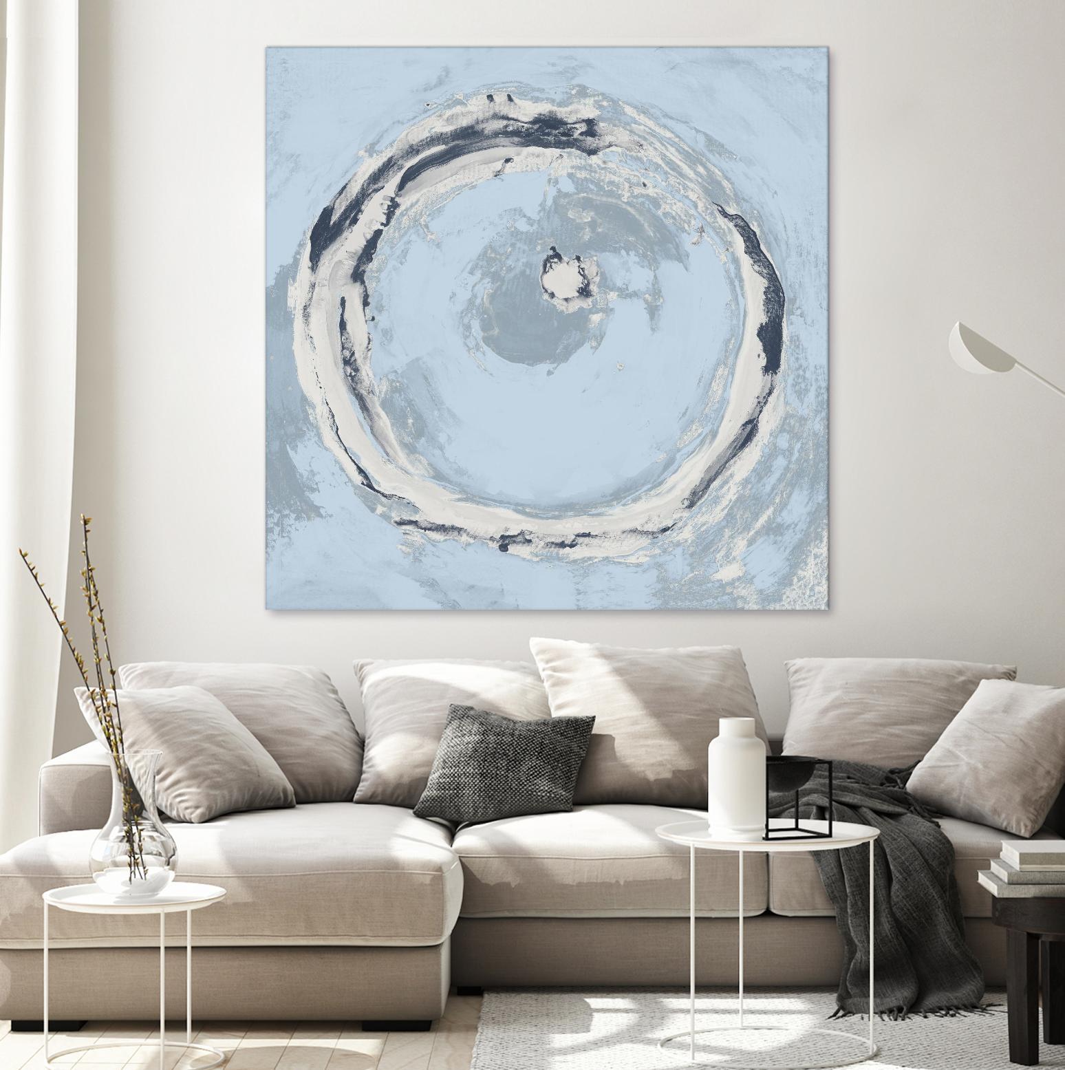 The Calm Before II by Daleno Art on GIANT ART - blue abstract abstrait