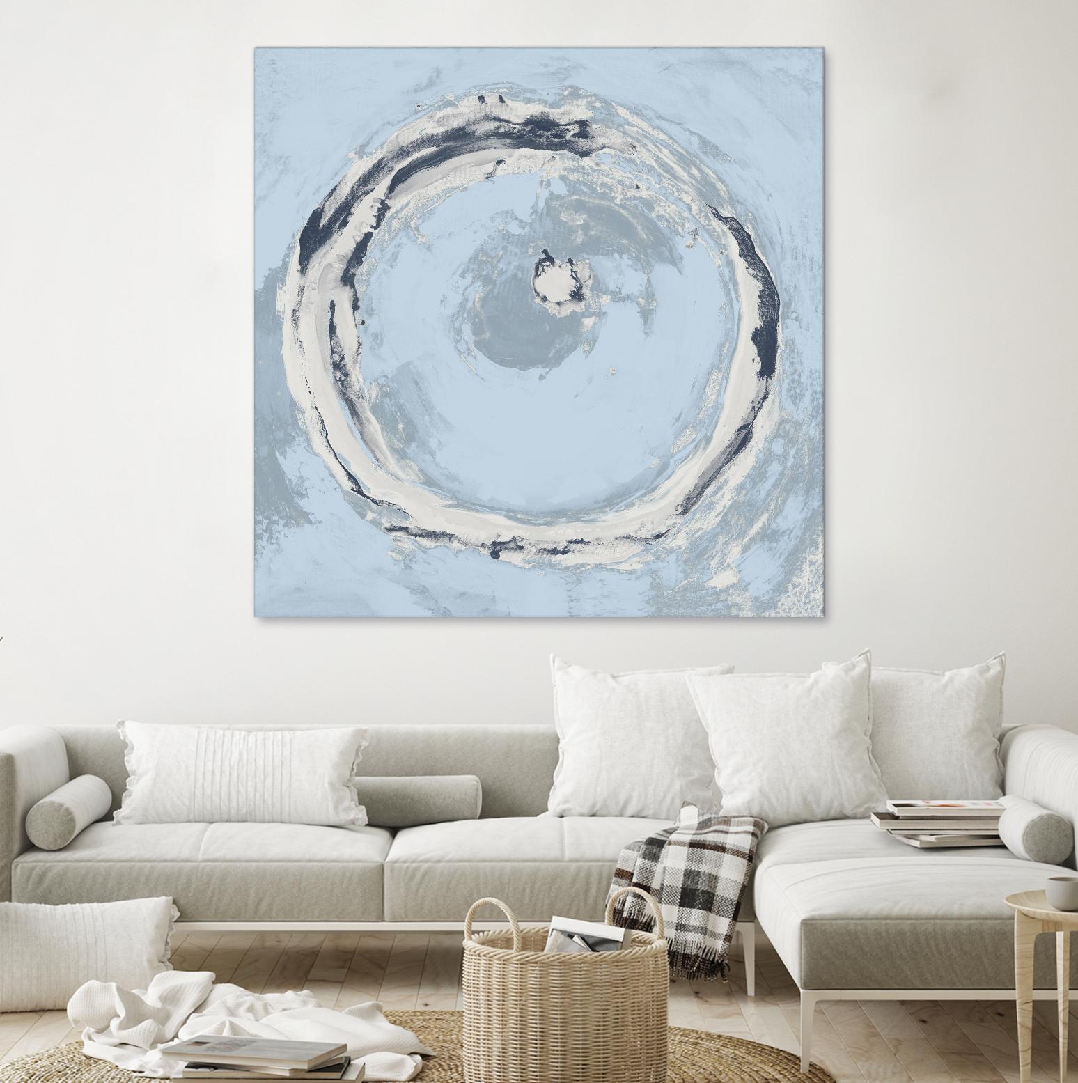 The Calm Before II by Daleno Art on GIANT ART - blue abstract abstrait