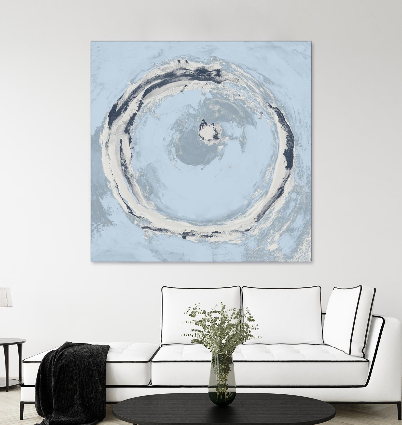 The Calm Before II by Daleno Art on GIANT ART - blue abstract abstrait