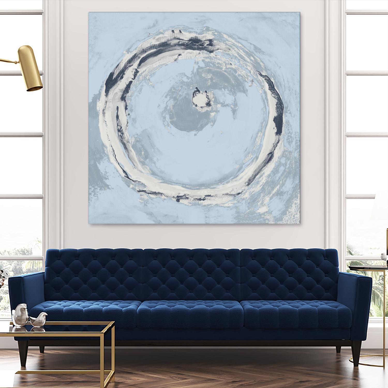 The Calm Before II by Daleno Art on GIANT ART - blue abstract abstrait