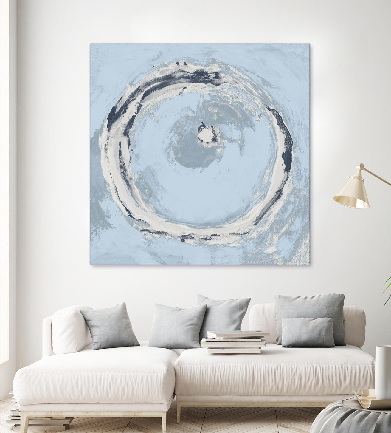 The Calm Before II by Daleno Art on GIANT ART - blue abstract abstrait