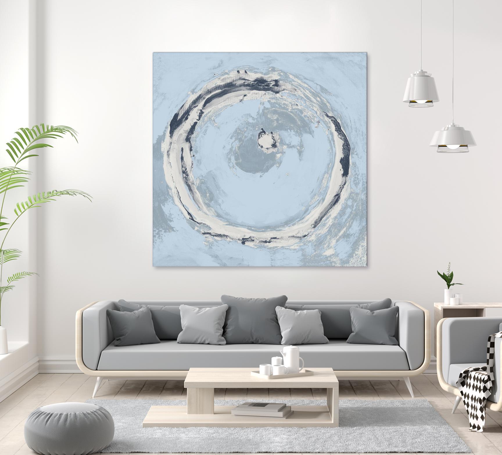 The Calm Before II by Daleno Art on GIANT ART - blue abstract abstrait