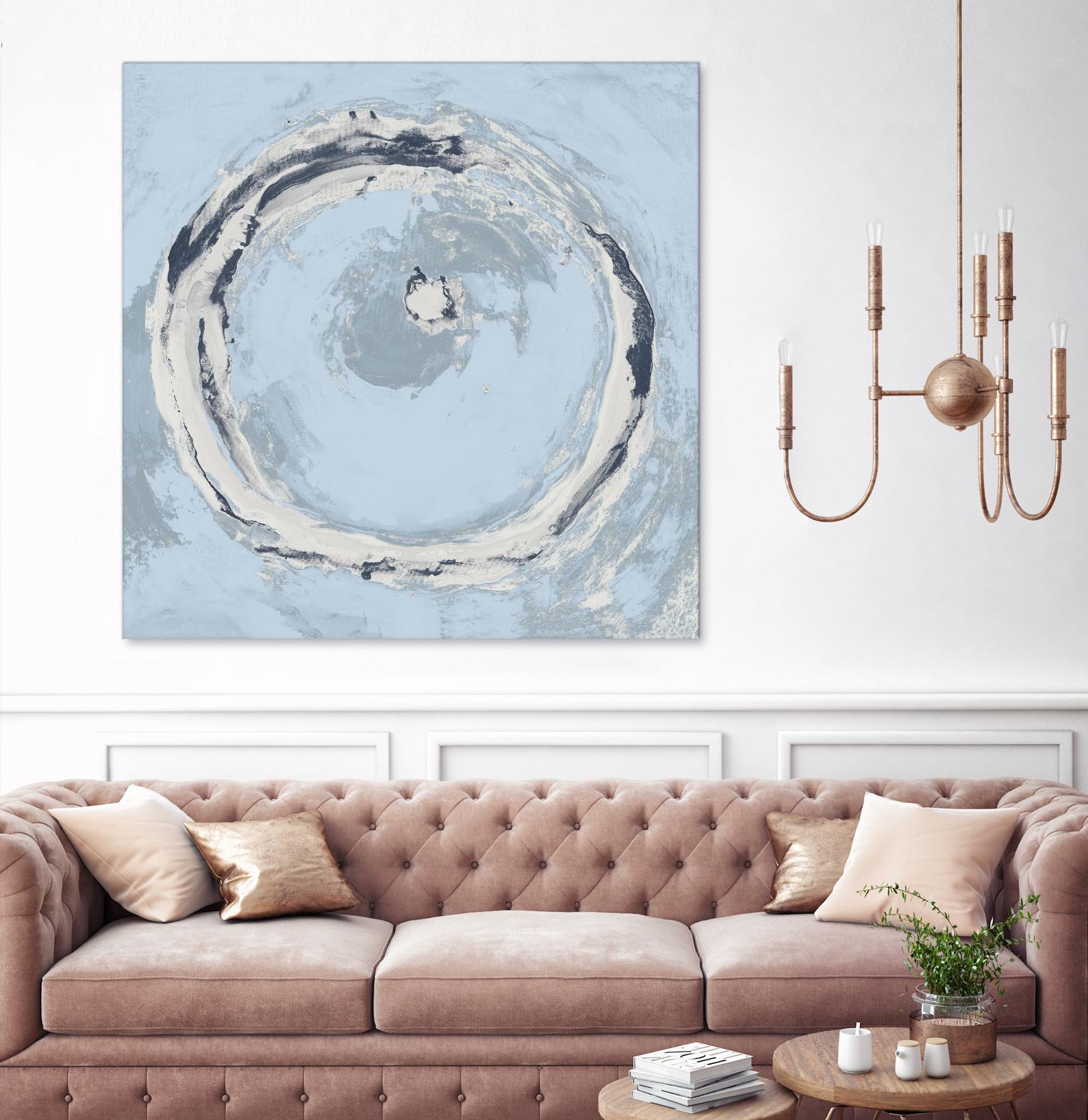 The Calm Before II by Daleno Art on GIANT ART - blue abstract abstrait
