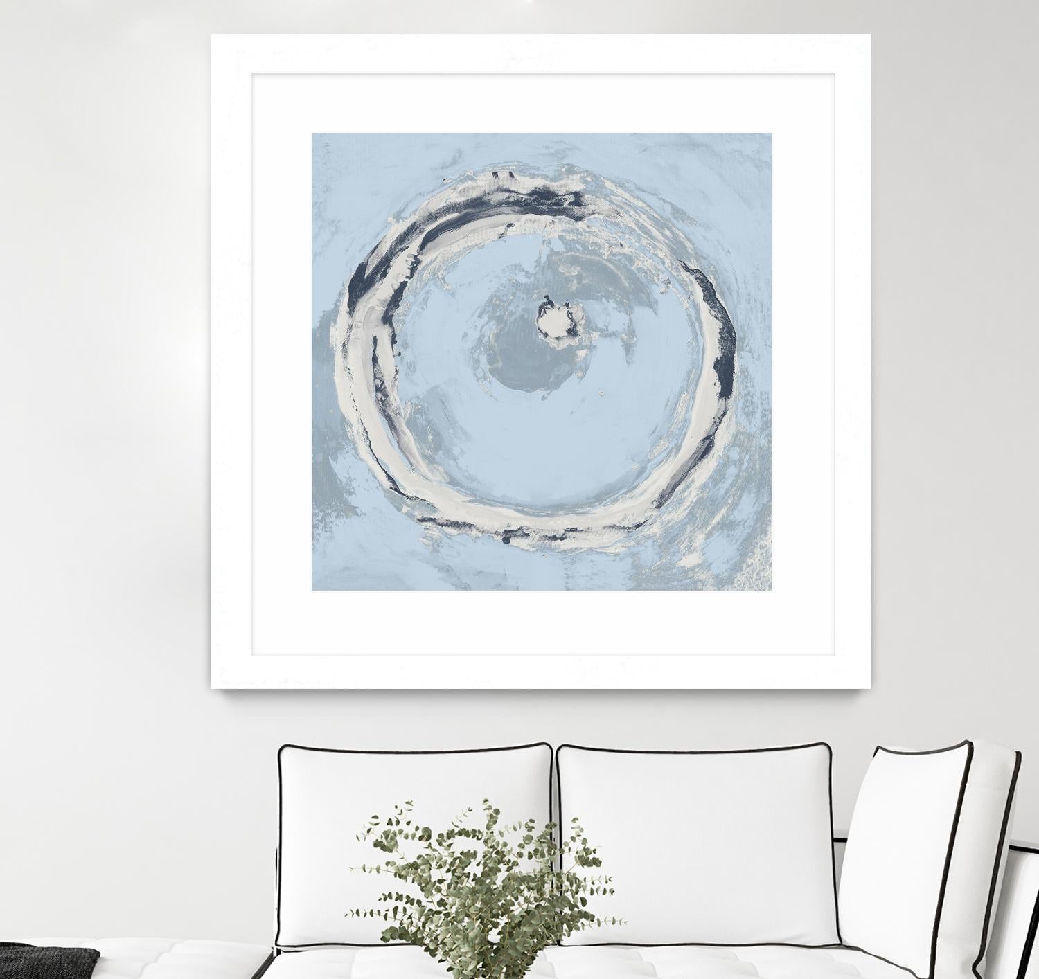 The Calm Before II by Daleno Art on GIANT ART - blue abstract abstrait