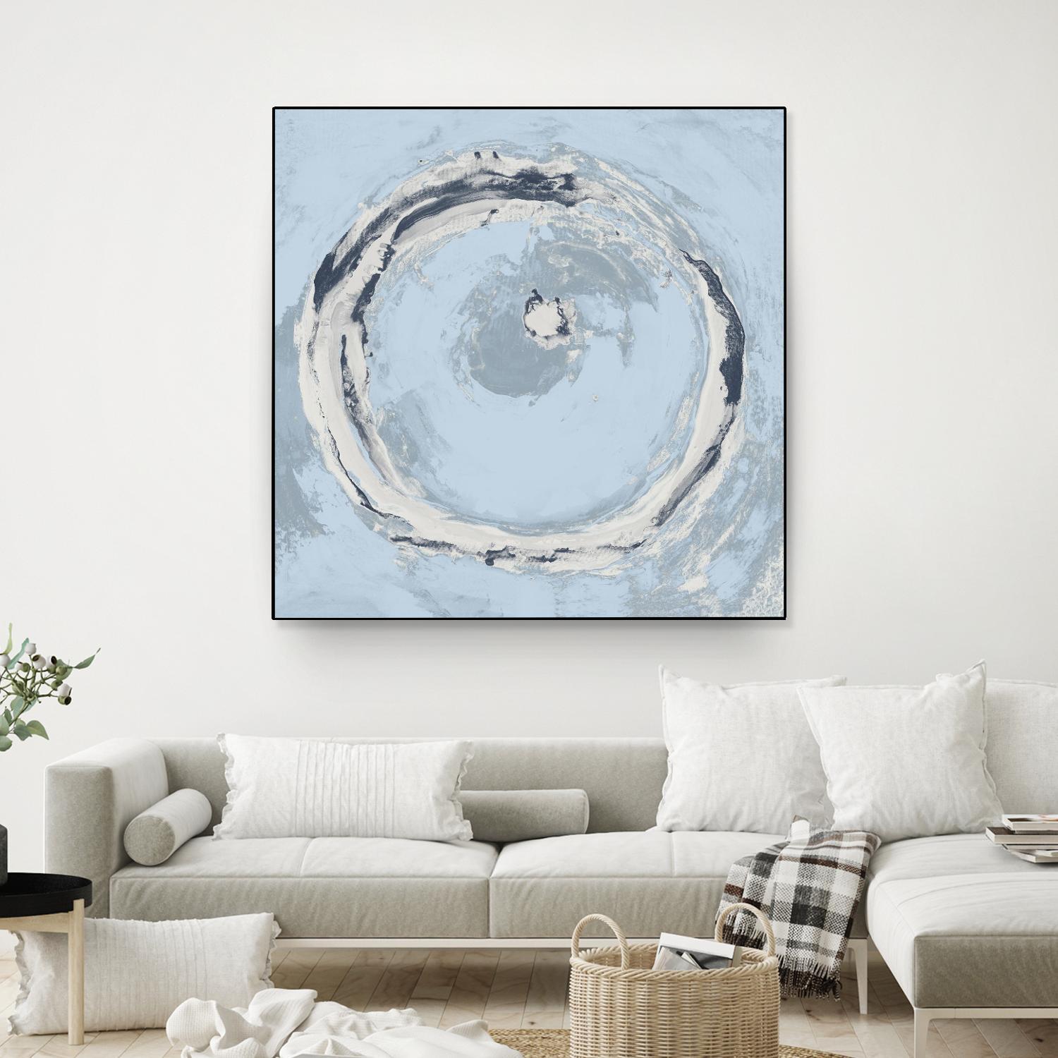 The Calm Before II by Daleno Art on GIANT ART - blue abstract abstrait