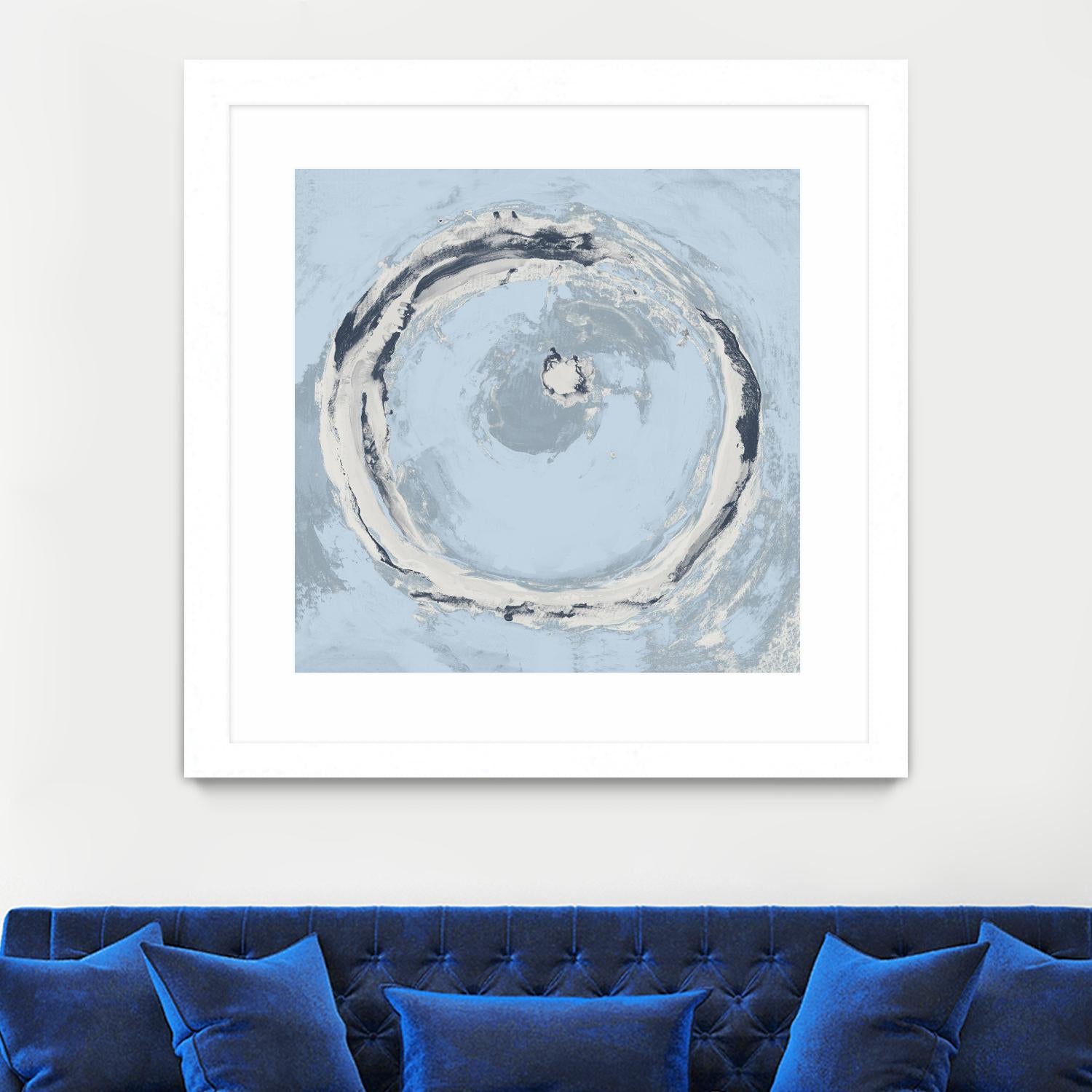 The Calm Before II by Daleno Art on GIANT ART - blue abstract abstrait