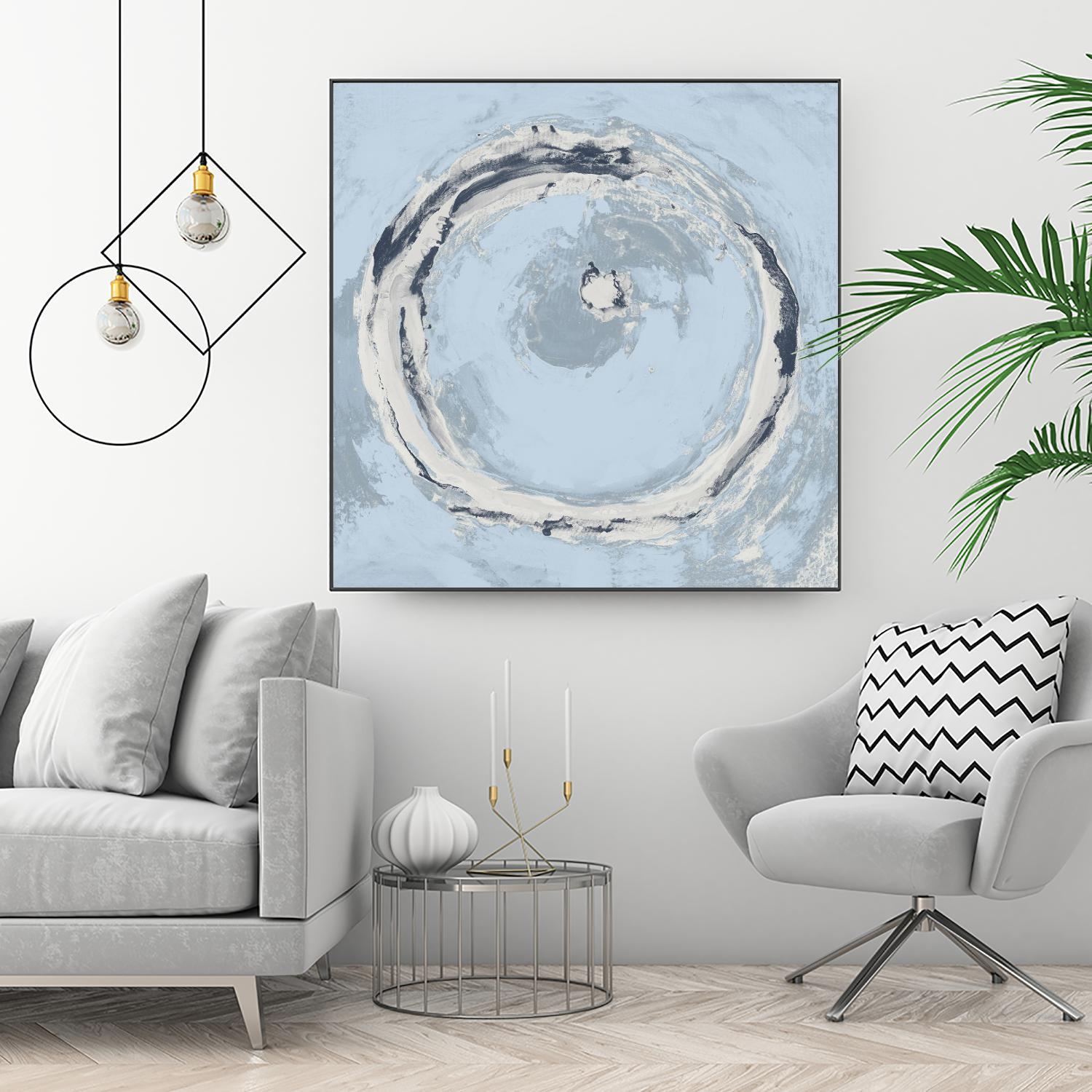 The Calm Before II by Daleno Art on GIANT ART - blue abstract abstrait