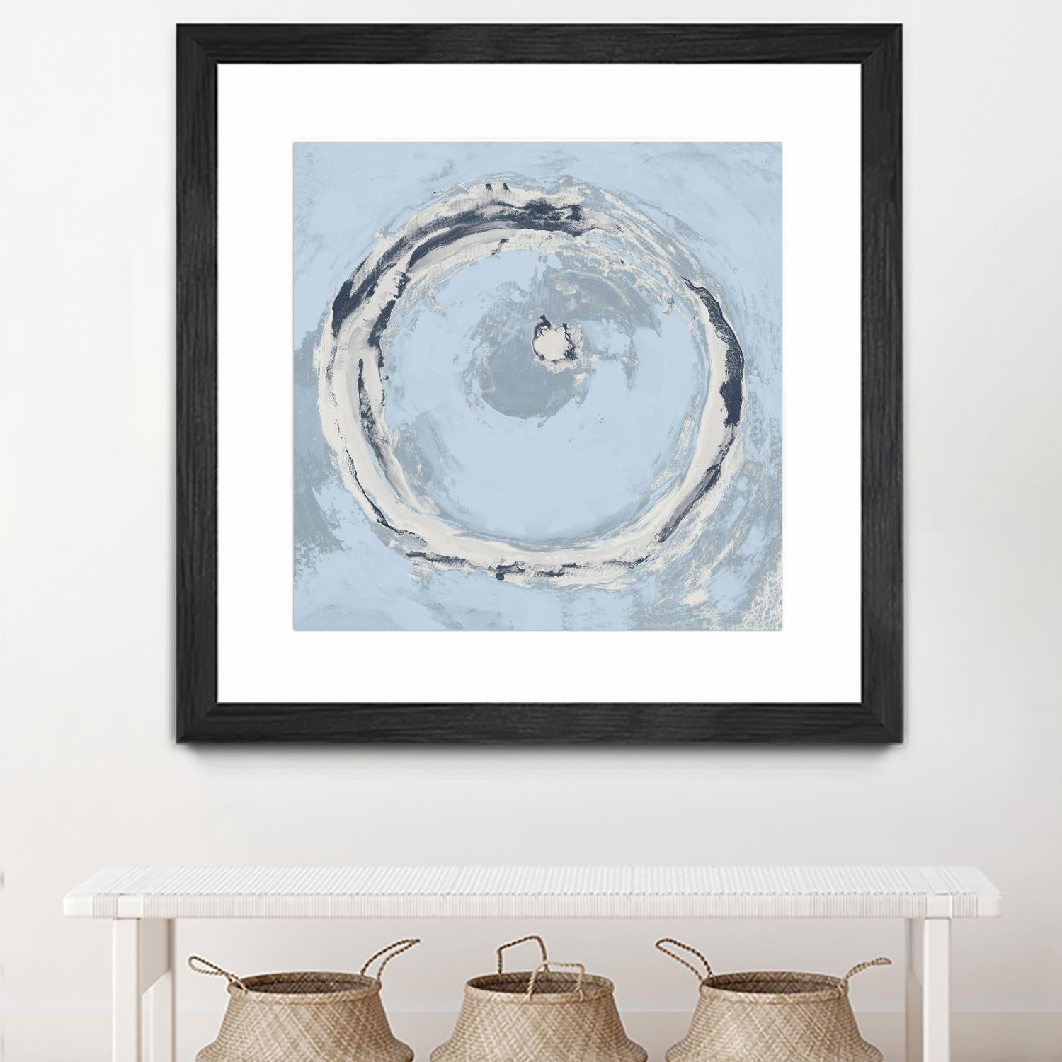 The Calm Before II by Daleno Art on GIANT ART - blue abstract abstrait