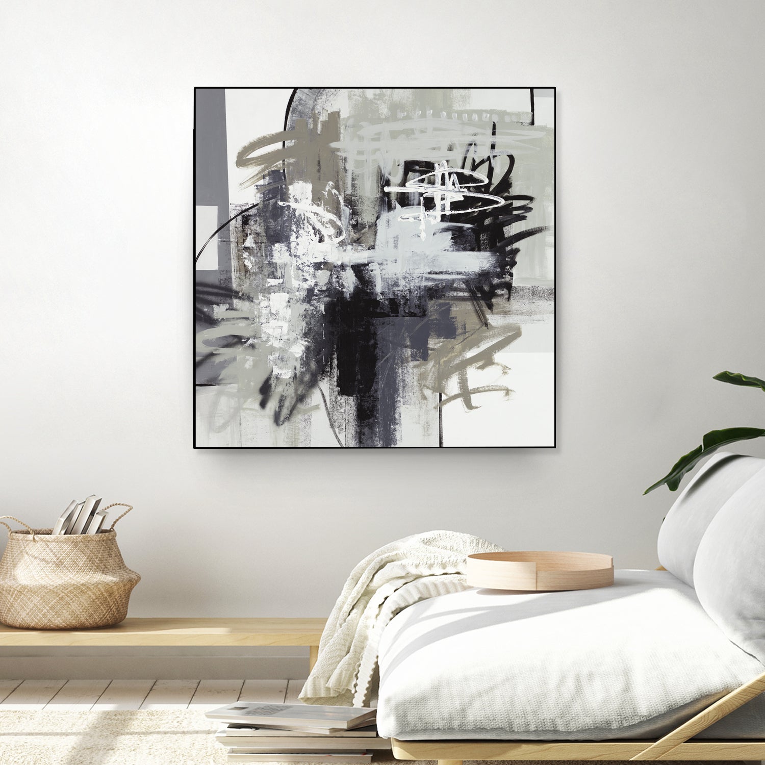 Loud Mouth by Daleno Art on GIANT ART - white abstract