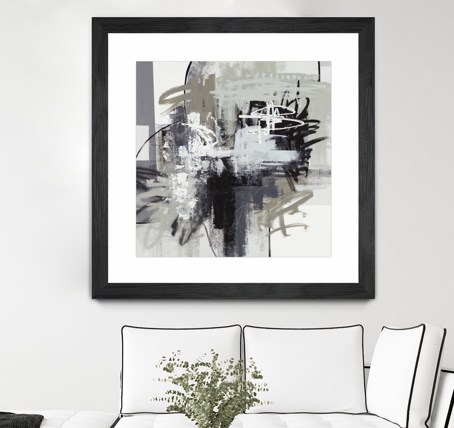 Loud Mouth by Daleno Art on GIANT ART - white abstract