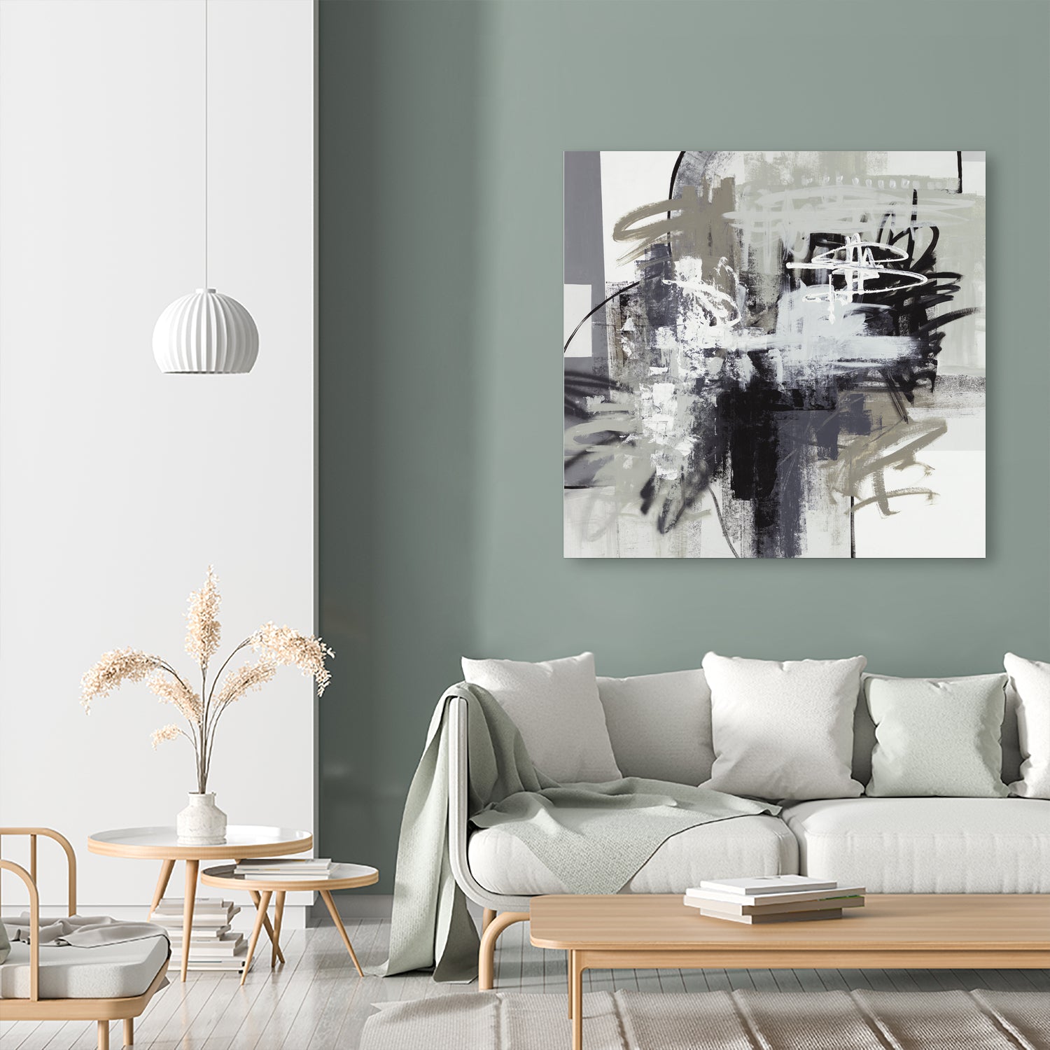 Loud Mouth by Daleno Art on GIANT ART - white abstract