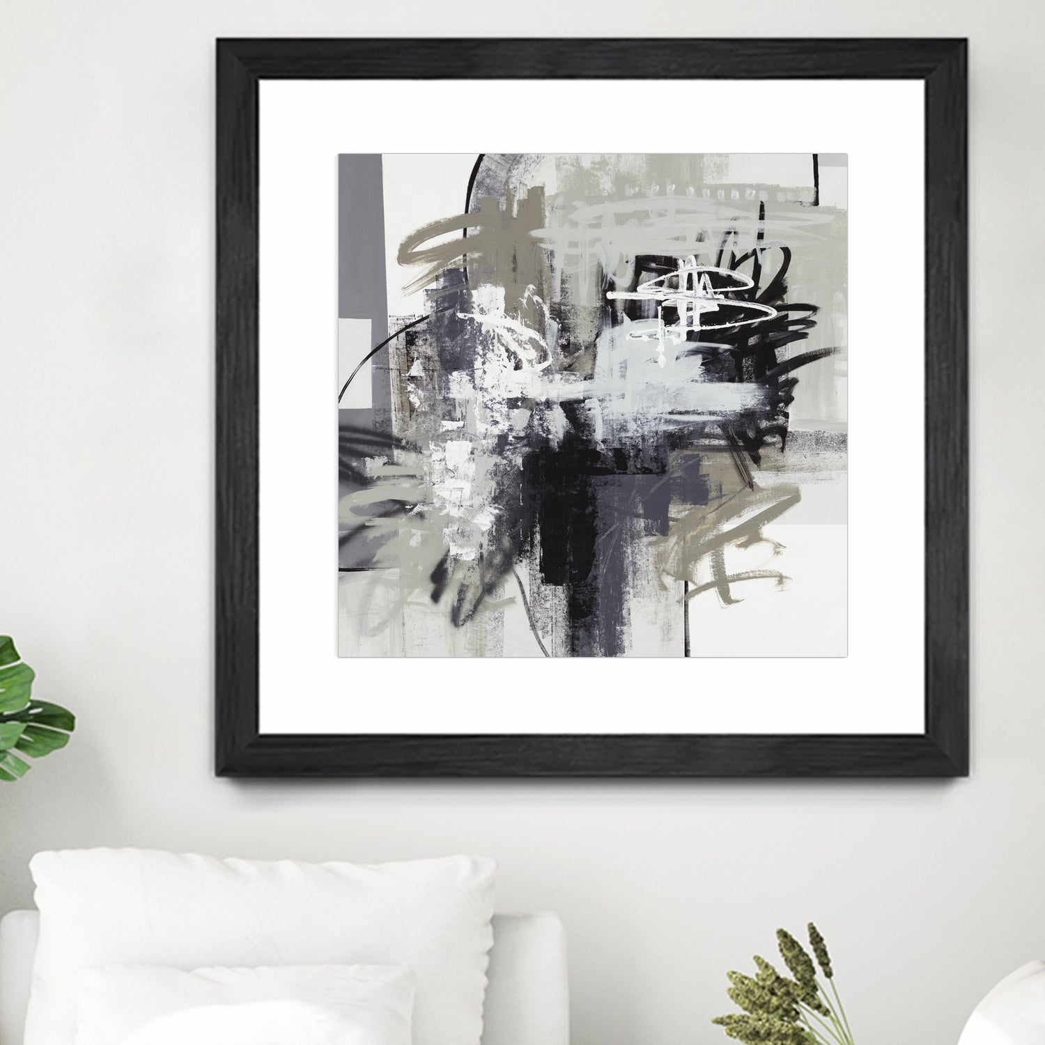 Loud Mouth by Daleno Art on GIANT ART - white abstract