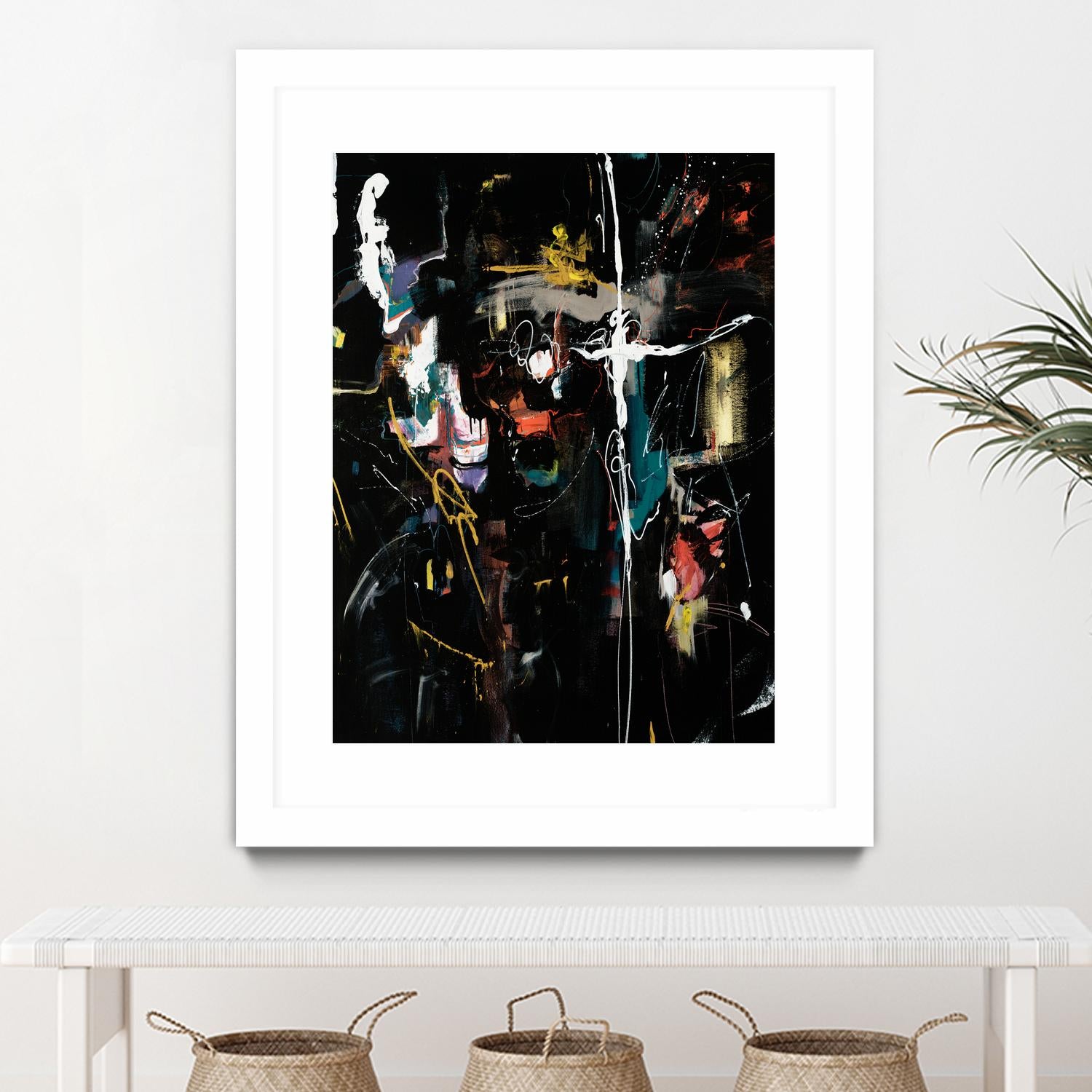 Club Merriment II by Daleno Art on GIANT ART - orange abstract