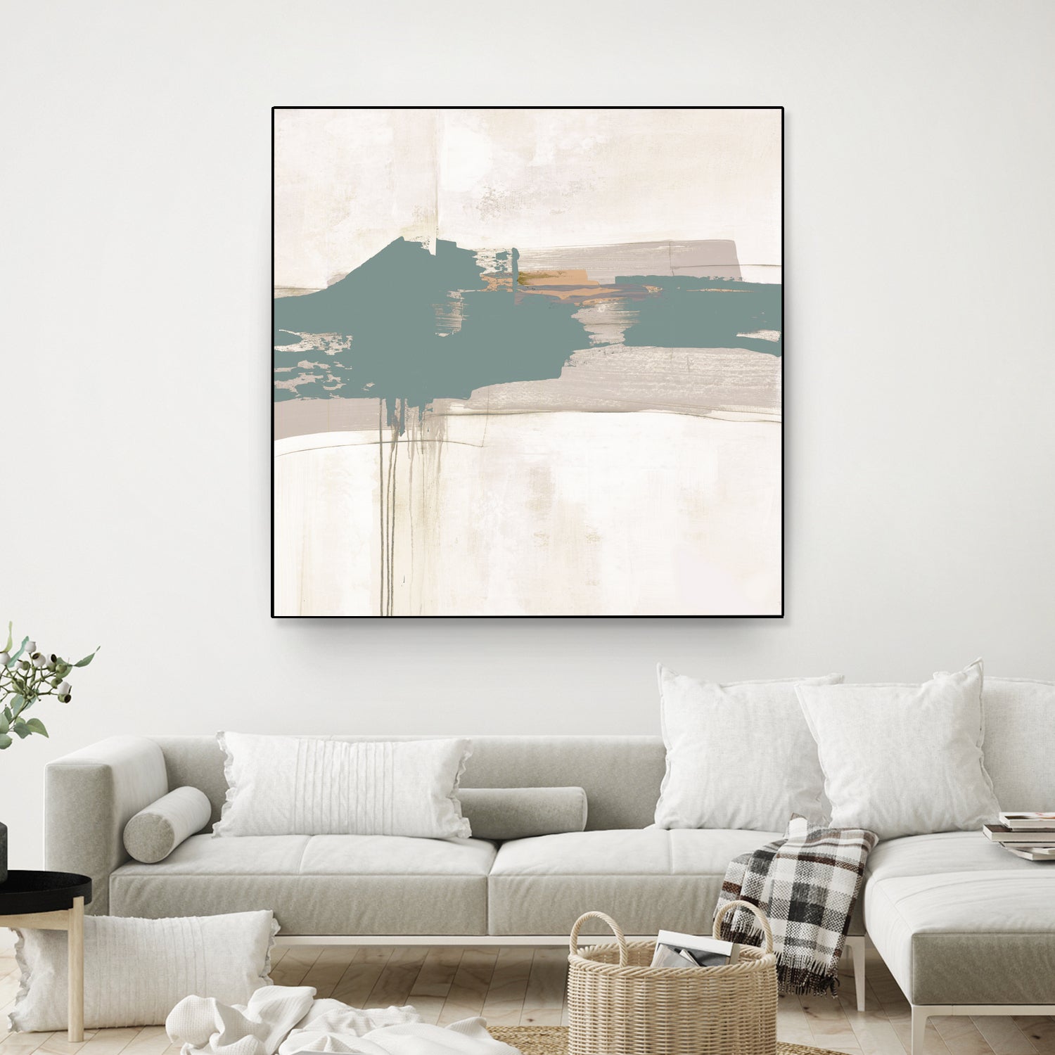 Complex Mind III by Daleno Art on GIANT ART - green abstract